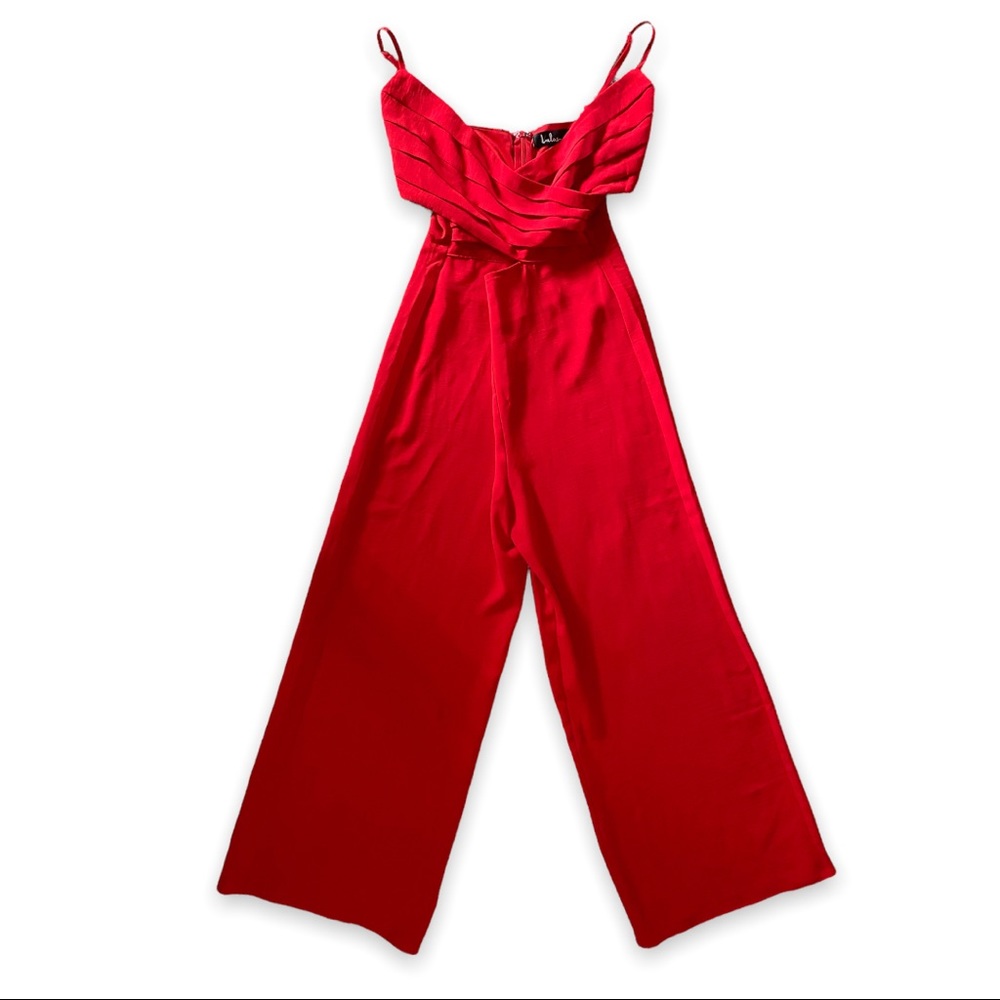 LULUS Jumpsuit Red NWT